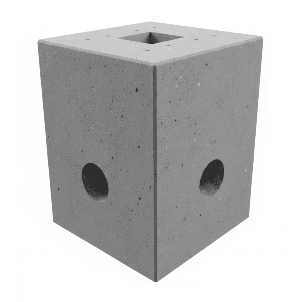 Fundament für Alpitronic Hypercharger HYC 200/400